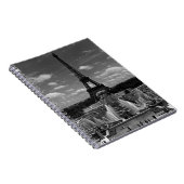 Vintag France Paris Fontains Tower Eiffel Notizblock (Rechte Seite)