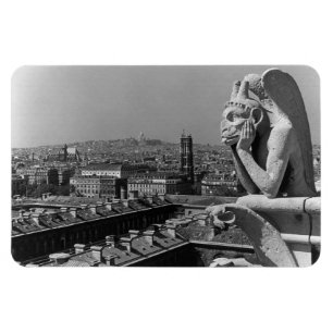 Vintag France Paris Notre Dame Denker der Kathedra Magnet