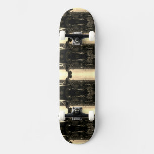 Vintag France Paris Notre Dame Kathedrale Teufel L Skateboard