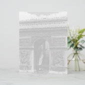 Vintag France Paris Triumphbogen Place Etoile (Stehend Vorderseite)