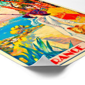 Vintag-France-Poster Poster (Ecke)