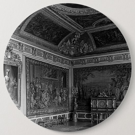 Vintag France Versailles Palace Restaurant Button (Vorderseite)