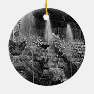 Vintag France Versailles palace Salle de Bal 1970 Keramik Ornament