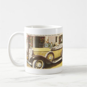 Vintag Franklin D. Roosevelt Cars GEORGIA Kaffeetasse