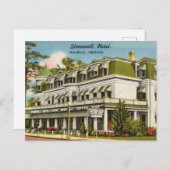 Vintag Franklin, Virginia Postkarte (Vorne/Hinten)