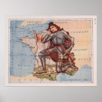 Vintag Frankreich - Beitritt des Arc Illustrative 