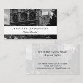 Vintag Frankreich Notre Dame Kathedrale Visitenkarte (Vorne/Hinten)