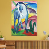 Vintag Franz Marc Blue Horse Leinwanddruck (Insitu (Wohnzimmer))