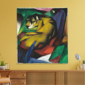 Vintag Franz Marc Der Tiger Leinwanddruck (Insitu (Wohnzimmer))