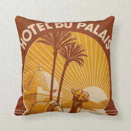 Vintag Französisch Casablanca Throw Kissen