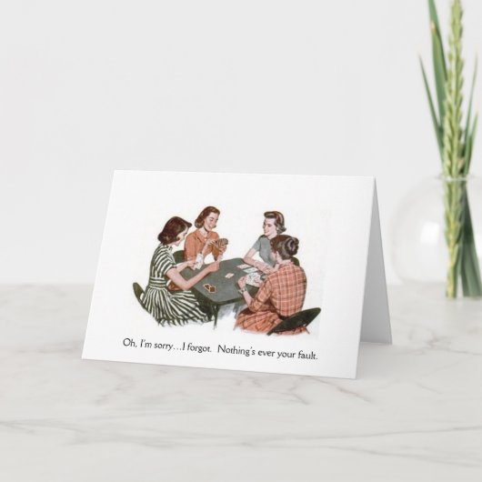 Vintag - Frauenkartenspiel, Karte (Vorderseite)