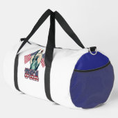 Vintag, Freiheitsstatue Duffle Bag (Rechte Ecke)