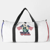 Vintag, Freiheitsstatue Duffle Bag (Rückseite)