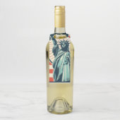Vintag, Freiheitsstatue Flaschenanhänger (Auf Flasche)