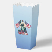 Vintag, Freiheitsstatue Geschenkschachtel (Rückseite)