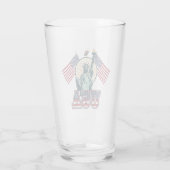 Vintag, Freiheitsstatue Glas (Rückseite)