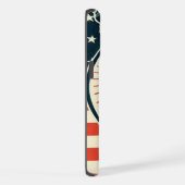 Vintag, Freiheitsstatue iPhone Hülle (Rechte Seite)