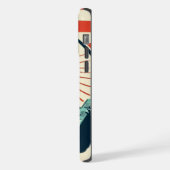 Vintag, Freiheitsstatue iPhone Hülle (Linke Seite)