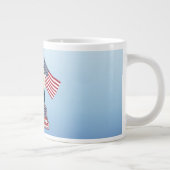 Vintag, Freiheitsstatue Jumbo-Tasse (Rechts)