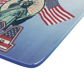 Vintag, Freiheitsstatue Schneidebrett (Ecke)