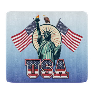 Vintag, Freiheitsstatue Schneidebrett