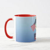 Vintag, Freiheitsstatue Tasse (Links)