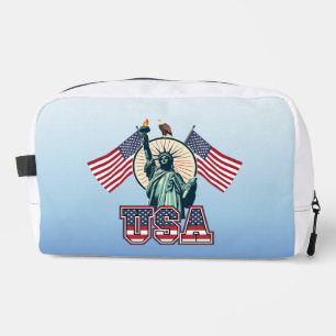 Vintag, Freiheitsstatue Waschbeutel