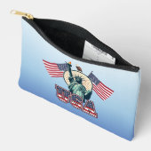 Vintag, Freiheitsstatue Zubehörtasche (Offen)