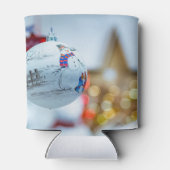 Vintag frohe Weihnachten Dosenkühler (Rückseite)