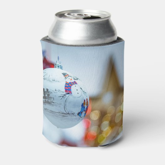 Vintag frohe Weihnachten Dosenkühler (Kanne Rückseite)