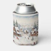 Vintag frohe Weihnachten Dosenkühler (Kanne Rückseite)