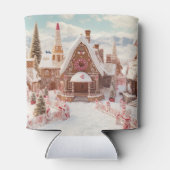 Vintag frohe Weihnachten Dosenkühler (Rückseite)