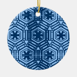 Vintag frohe Weihnachten Keramikornament