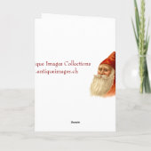 Vintag frohe Weihnachten Kindly Alte Mode Weihnach (Rückseite)