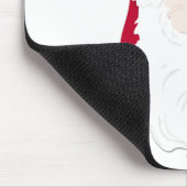 Vintag frohe Weihnachten Mousepad (Ecke)