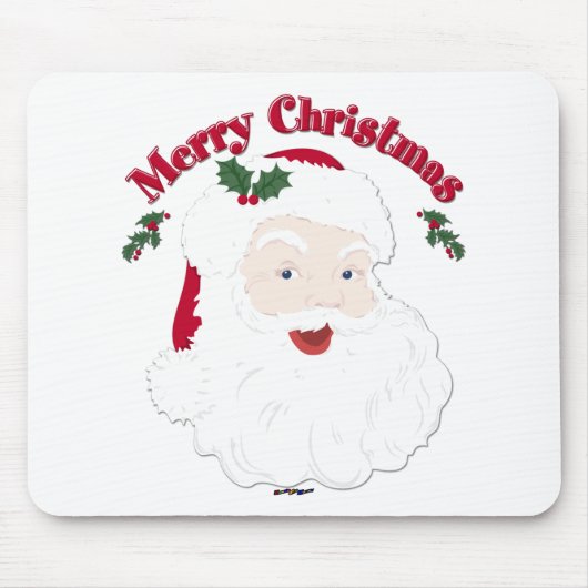 Vintag frohe Weihnachten Mousepad (Vorne)
