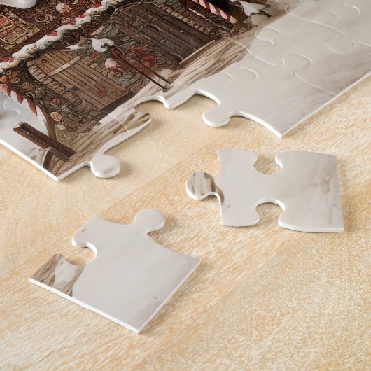 Vintag frohe Weihnachten Puzzle (Seite)