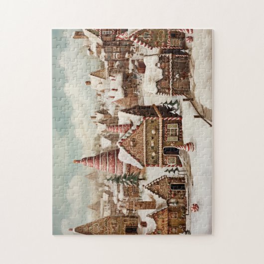 Vintag frohe Weihnachten Puzzle (Vertikal)