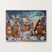 Vintag frohe Weihnachten Puzzle (Horizontal)