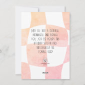 Vintag frohe Weihnachtsglocken Bows Weihnachten (Rückseite)