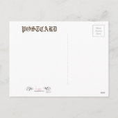 Vintag frohe Weihnachtskinder auf Schlitten Feiertagspostkarte (Rückseite)