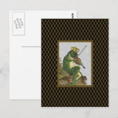 Vintag Froschprinz Charming Postkarte (Vorne/Hinten)