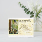 Vintag, frühe deutsche Postkarte, 1900 Postkarte (Stehend Vorderseite)