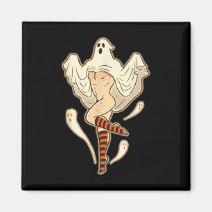 Vintag Funny Gay Halloween Magnet