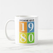 Vintag Funny Geburtstag Kaffeetasse (Links)