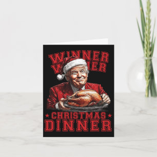 Vintag Funny Humour Trump Gewinner Christi Karte