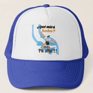 Vintag Funny Messi Argentina Que Mira Bobo Truckerkappe