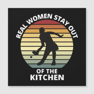 Vintag Funny Pickleball Magnetkarte