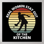 Vintag Funny Pickleball Poster (Vorne)