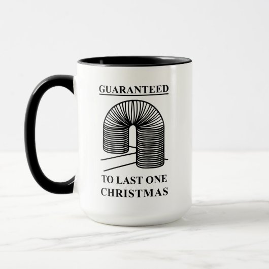Vintag Funny Vater Weihnachtsangebot Zerbrochen Sp Tasse (Links)